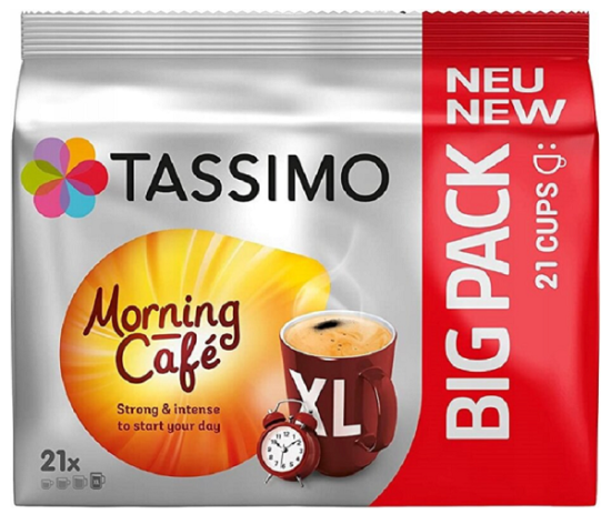 Kapsułki do Tassimo Morning Strong XL 21 szt