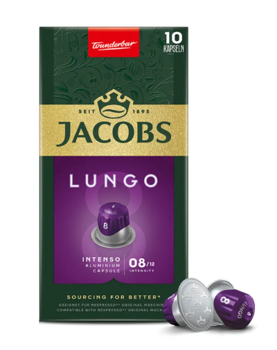 Kapsułki do Nespresso Jacobs Lungo 8 10 szt