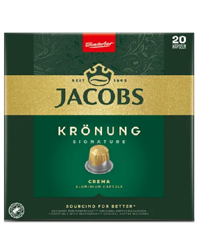 Kapsułki do Nespresso Jacobs Kronung Signature Crema 20 szt