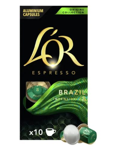 Kapsułki do Nespresso L'Or Brazil 10 szt