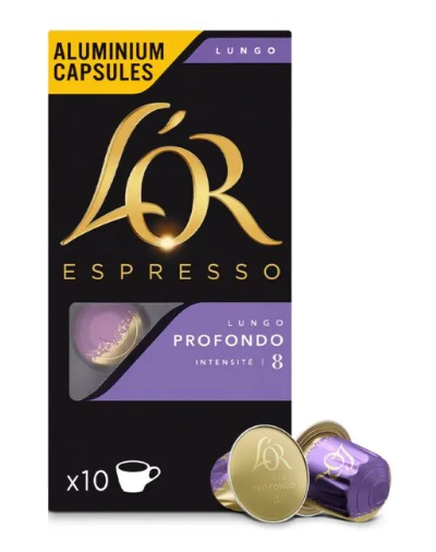 Kapsułki do Nespresso L'Or Profondo 8 Intensity 10 szt