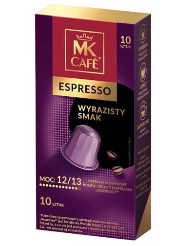 Kapsułki do Nespresso MK Cafe Espresso 12/13 - 10 szt