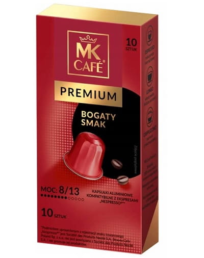 Kapsułki do Nespresso MK Cafe Premium 8/13 - 10 szt
