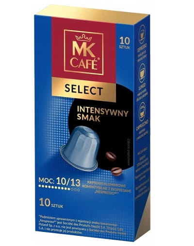 Kapsułki do Nespresso MK Cafe Select 10/13 - 10 szt