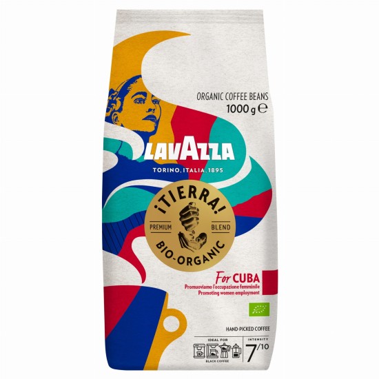 Lavazza kawa ziarnista Tierra Bio Organic for Cuba 1kg 2.jpeg