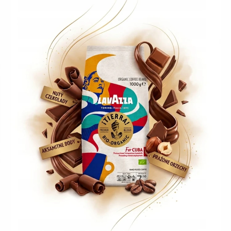 Lavazza kawa ziarnista Tierra Bio Organic for Cuba 1kg 4.jpeg