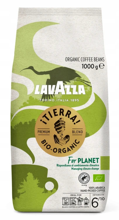 Lavazza kawa ziarnista Tierra Bio Organic for Planet 100% Arabica 1kg 2.jpeg