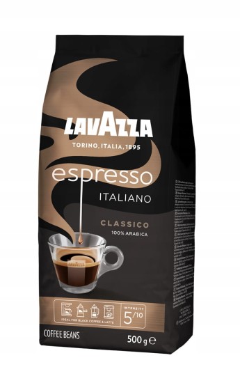 Lavazza kawa ziarnista Espresso Italiano Classico 500g 100% Arabica 1.jpeg