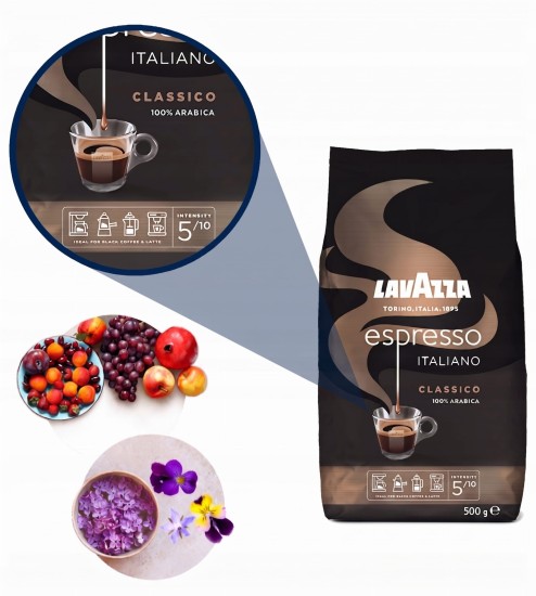 Lavazza kawa ziarnista Espresso Italiano Classico 500g 100% Arabica 2.jpeg