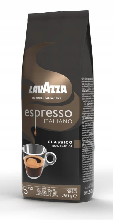 Lavazza Kawa ziarnista Espresso Italiano Classico 250g 100% Arabica 1.jpeg