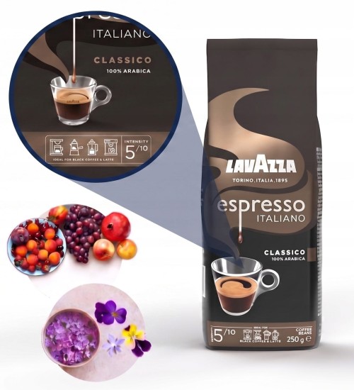 Lavazza Kawa ziarnista Espresso Italiano Classico 250g 100% Arabica 2.jpeg