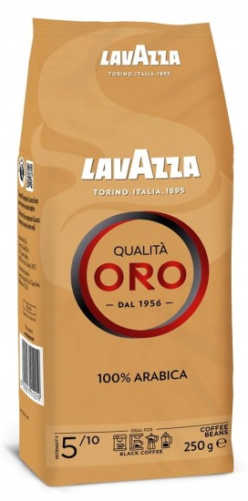 Lavazza kawa ziarnista Qualita Oro 250g 100% Arabica 1.jpeg