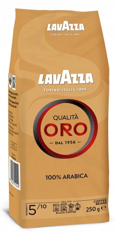 Lavazza kawa ziarnista Qualita Oro 250g 100% Arabica 1.jpeg
