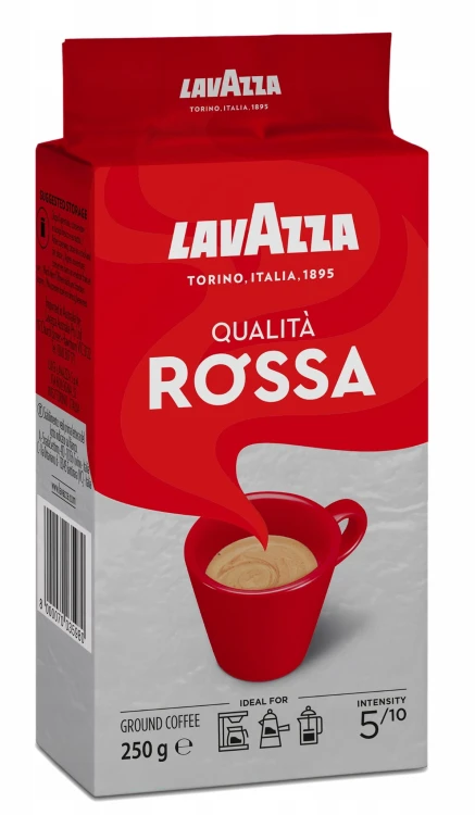 Lavazza kawa mielona Qualita Rossa 250g 1.jpeg