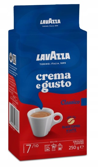 Lavazza kawa mielona Crema e Gusto Classico 250g 1.jpeg