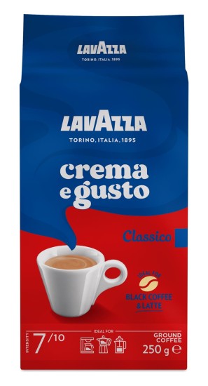 Lavazza kawa mielona Crema e Gusto Classico 250g 2.jpeg